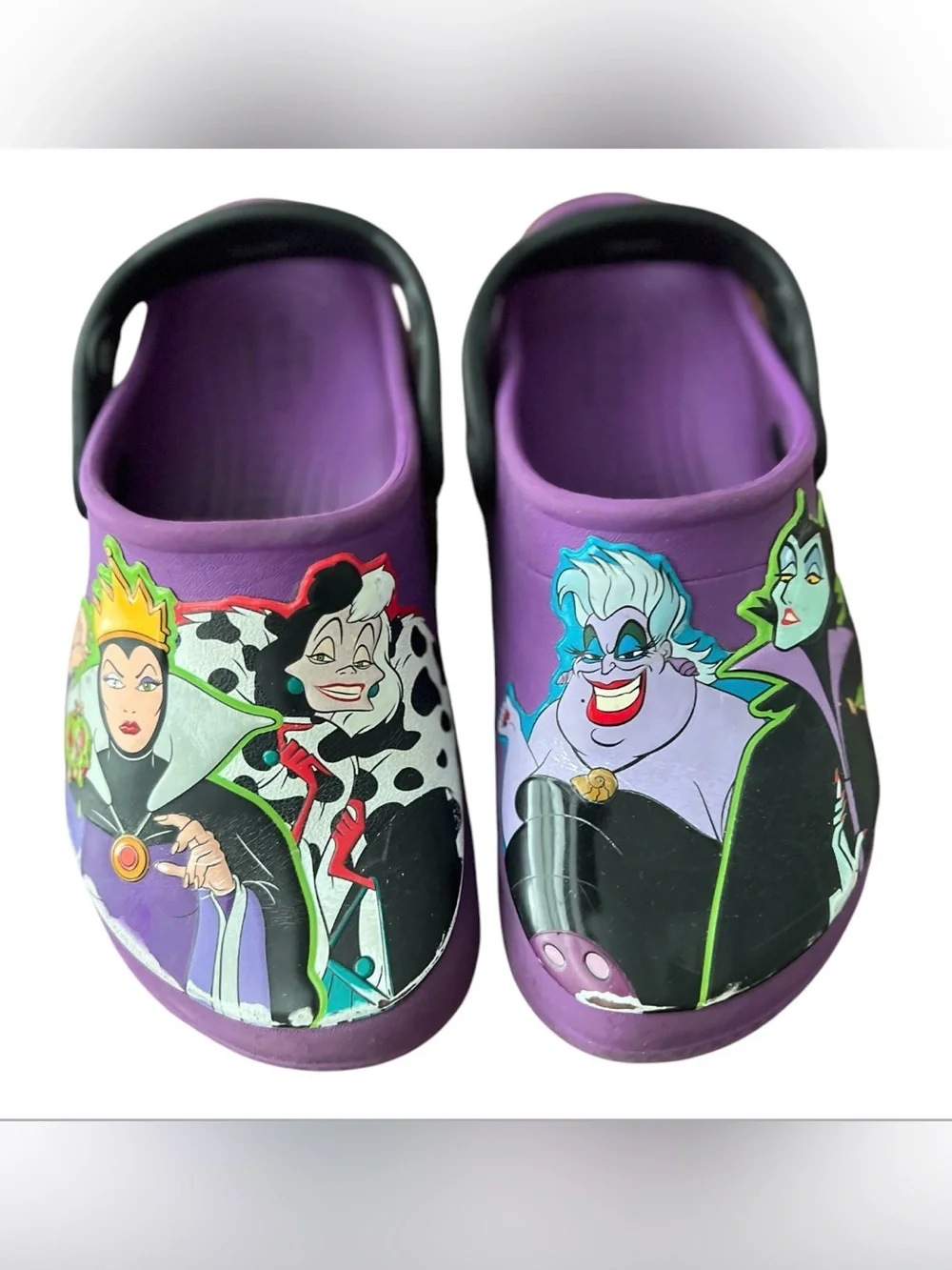 CROCS Kids Purple Disney Villains CROCS Size 13